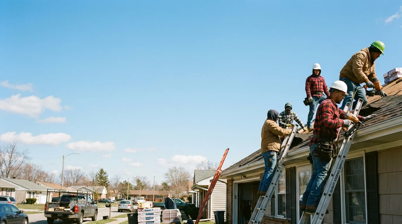 Roofing in Ogden, KS near me